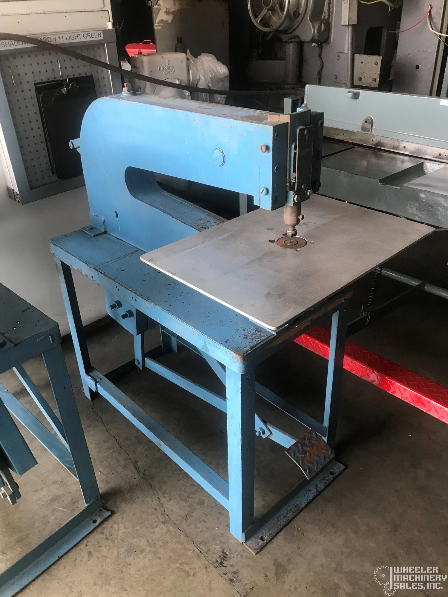 WHITNEY JENSEN Model #68 FOOT OPERATED KICK PUNCH 5 Ton x 24" #6264 #2