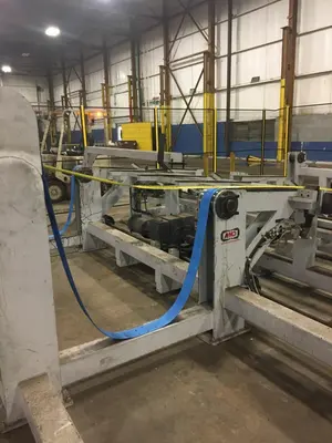 4" AME AUTOMATIC TUBE / BILLET COLD SAW CUTTING SYSTEM: STOCK #18072