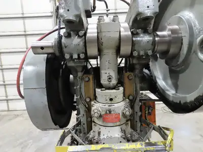 Walsh No 65 Ton Geared Mechanical Punch Press 6" Stroke 10" Throat 7.5Hp 3Ph