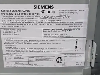 USED SIEMENS SE222