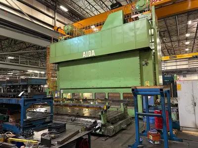 Used 2012 AIDA TMX-S2-12000 Straight Side Presses Michigan US | Midwest Press and Automation #1421980