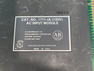 USED ALLENBRADLEY 1771IA