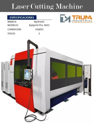 Used BYSTRONIC BYSPRINT PRO 3015 Laser Cutters MX | TRUMA #1287520