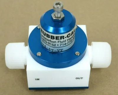 NEW RUBBER CAL RV4-6T-VT FLUOROCARBON FLUID HANDLING VALVE RV46TVT