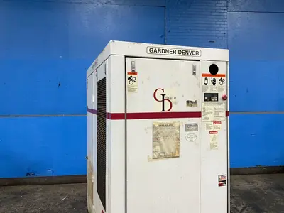Used GARDNER DENVER EFE99A Rotary Screw & Sliding Vane Air Compressors Ohio US | HGR 24 #1419003
