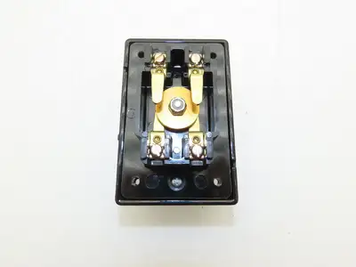 Rees 00662-001 Black Plastic Mushroom Plunger Switch 2-1/4" Pushbutton 600V