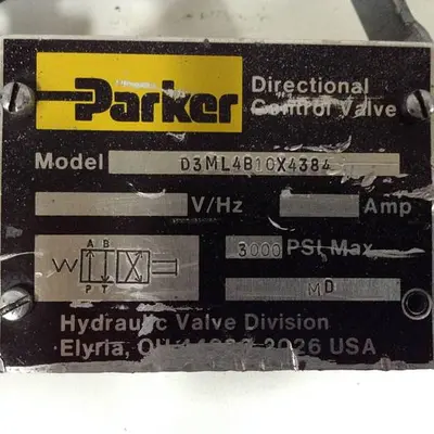 USED PARKER D3ML4B10X4384