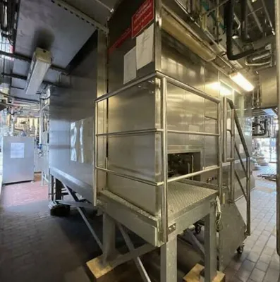 Ellerwerk 734 C cGMP perforate basket centrifuge, 316SS.