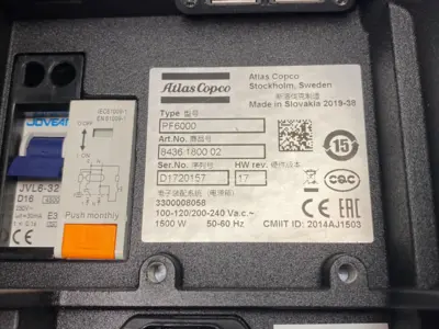 USED ATLAS COPCO POWER FOCUS PF6000 SERVAID CONTROLLER, W/ PROCESS CONTROL