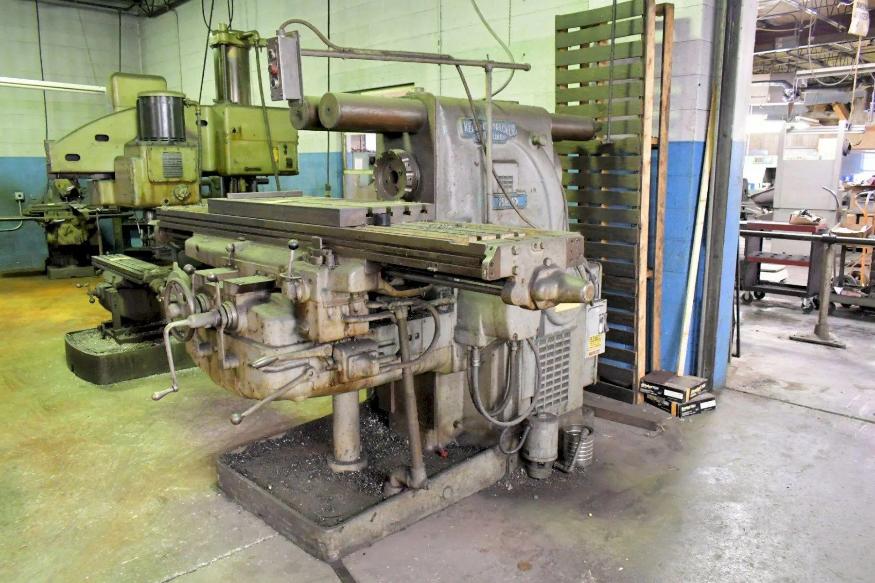 #4 KEARNEY & TRECKER MILWAUKEE MODEL 4CK HORIZONTAL MILLING MACHINE: YOBRO #23955