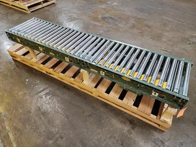 Used HYTROL V-BELT CONVEYOR Roller Conveyors Wisconsin US | Packer City Sales #1316852