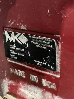7.5 HP X 20" MK WET BRICK AND BLOCK SAW: YOBRO #25030