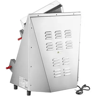 18" Countertop Two Stage Dough Sheeter - 120V, 1/2 HP - Ideal for Pizza Shop