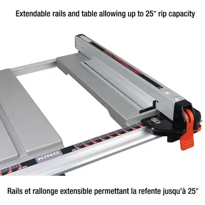 New | in-Stock KING CANADA KC-5100NS Woodworking Saws British Columbia CA | Lenmark #272071