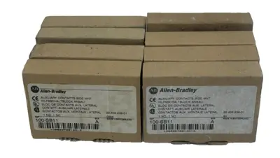 ALLEN BRADLEY 100-SB11 AUXILIARY CONTACT 100SB11 NEW, SURPLUS 8 COUNT