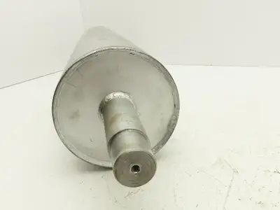 Belt Conveyor Steel Drive/Tail Pulley 5.4" Dia 23-7/8"W Welded Shaft