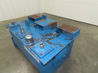 Hydraulic Power Unit 40 Gal Tank Steel Reservoir  -Tank Only-