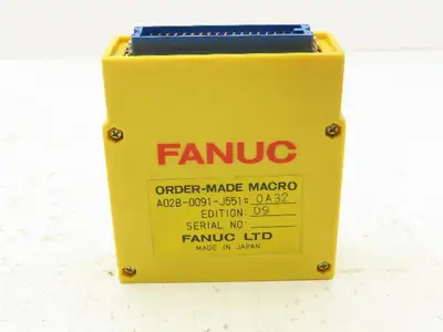 Fanuc A02B-0091-J551 PLC Macro Memory Module 09 Edition #0A32