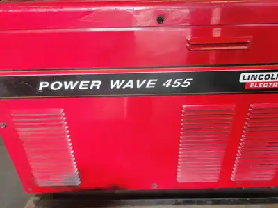 USED LINCOLN ELECTRIC POWER WAVE 455