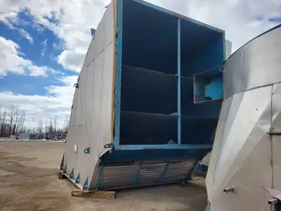 Axial Ventilation Fan & Air Tunnel w/ 1000hp Motor & Control Module