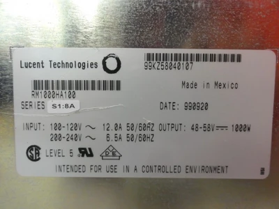 USED LUCENT TECHNOLOGIES RM1000HA100
