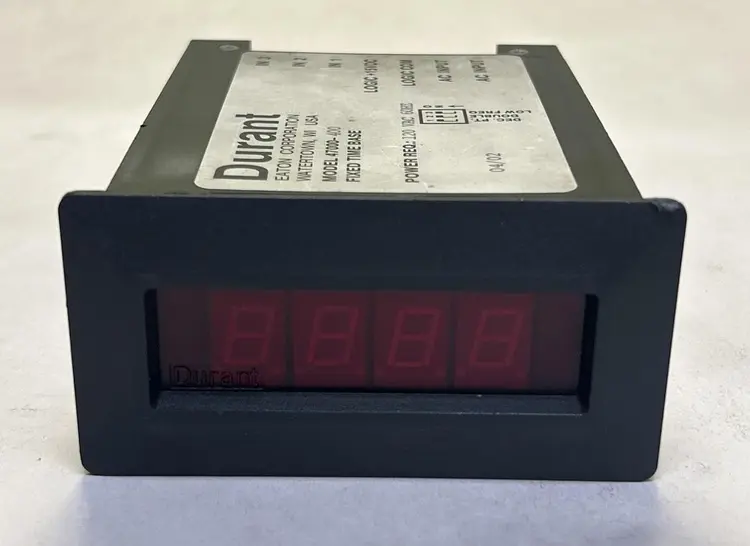 Used DURANT 47000-400 Industrial Controls Ohio US | Surplus Asset Holdings #1240114