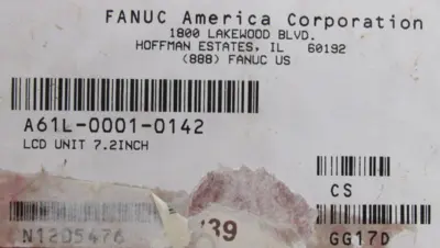 NEW FANUC A61L-0001-0142 LCD 7.2 INCH A61L00010142