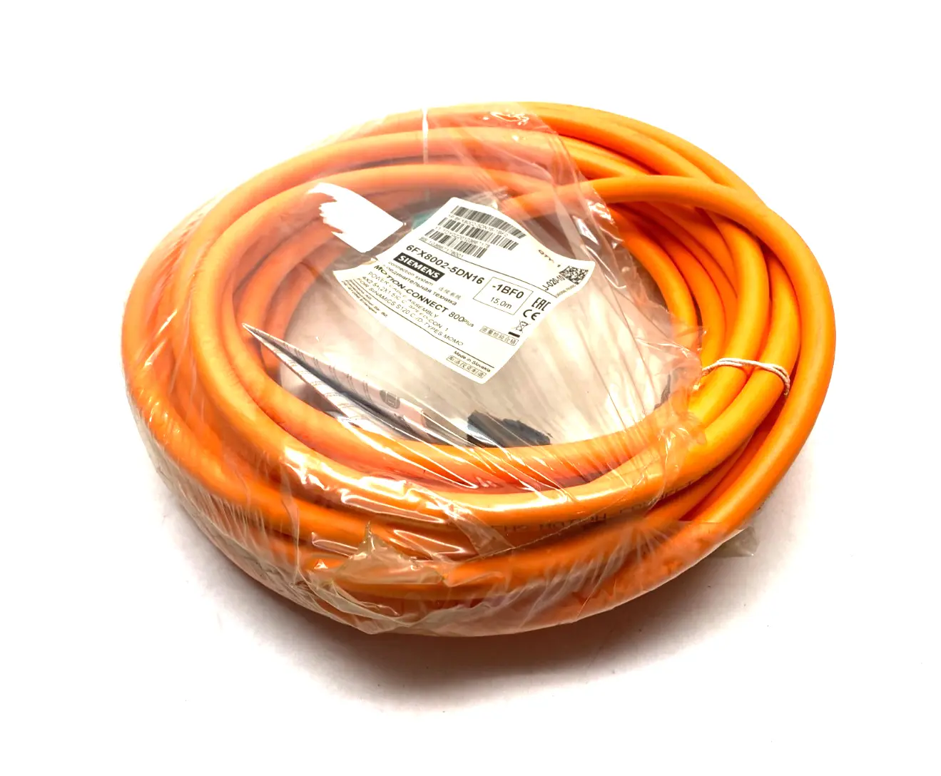 Siemens 6FX8002-5DN16-1BF0 MOTION-CONNECT Power Cable Assembly 15m 800Plus - New Other