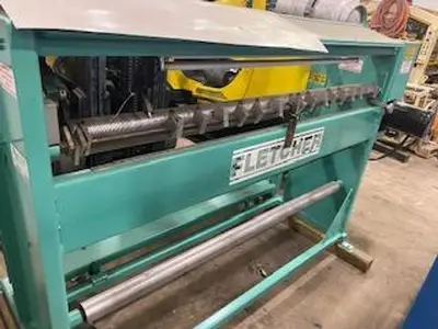 62" WIDE FLETCHER MACHINE INC. MODEL FM-84 RAZOR SLIT SECTION