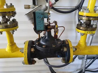 USED 2007 CHAMCO INDUSTRIES MINI AIR HEATER DIESEL FUEL PUMP MODULE