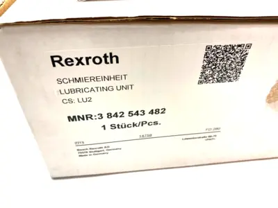New | in-Stock Bosch Rexroth Automatic Lubrication Unit LU 2 w/ Manual Lubrication Equipment Michigan US | Maverick Industrial Sales #1462660
