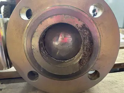 3" Flanged Ball Valve w/ Valbia 125 Actuator
