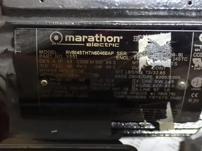 USED 2016 MARATHON RVB145THTN6046BAP