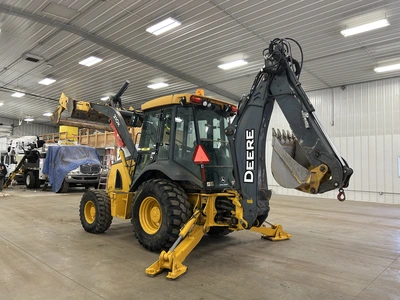 Used 2014 JOHN DEERE 310K 4X4 Backhoe Loaders Michigan US | Miedema Asset Management Group #1304326
