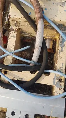 USED PERONI HIGH PRESSURE WATER BLASTING PUMP