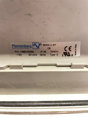 Pfannenberg PF 65000 Cabinet Fan Filter FilterFan 115V 297CFM 11665154055