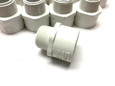 NEW SPEARS REDUCING MALE ADAPTER 1-1/4" X 1-1/2" SCH40 PVC