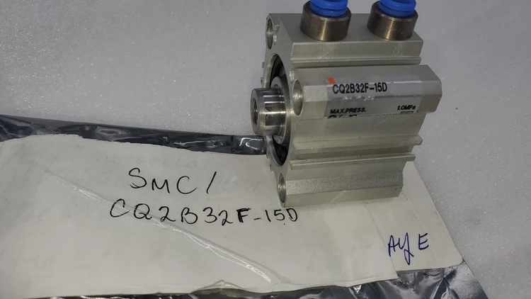 Used SMC CQ2B32F-15D COMPACT CYLINDER Relays & Switches Arizona US | ASSET CONVERSION SPECIALISTS, INC. #307117