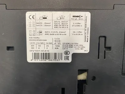 USED SIEMENS 3RV1031-4EA10