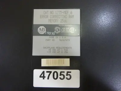 USED ALLEN BRADLEY 1775-MEF SER A