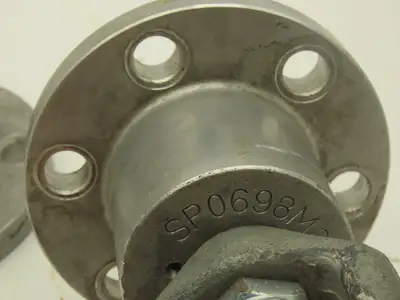 Crosby 5CJ 6-Lug Hoist Hook Adapter Log Roller Fixed Non Swiveling Lot of 3