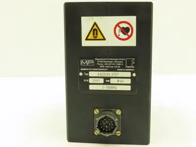 Magnetische 3.625.01-3107 Foerster Magnatest Test Coil 40mm Bore 2-1000Hz