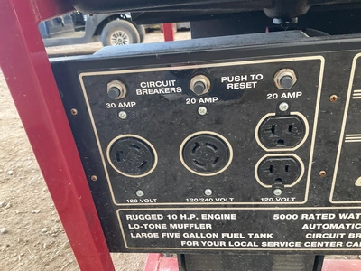 Used GENERAC SVP-5000 Portable Generators Michigan US | Miedema Asset Management Group #1320470