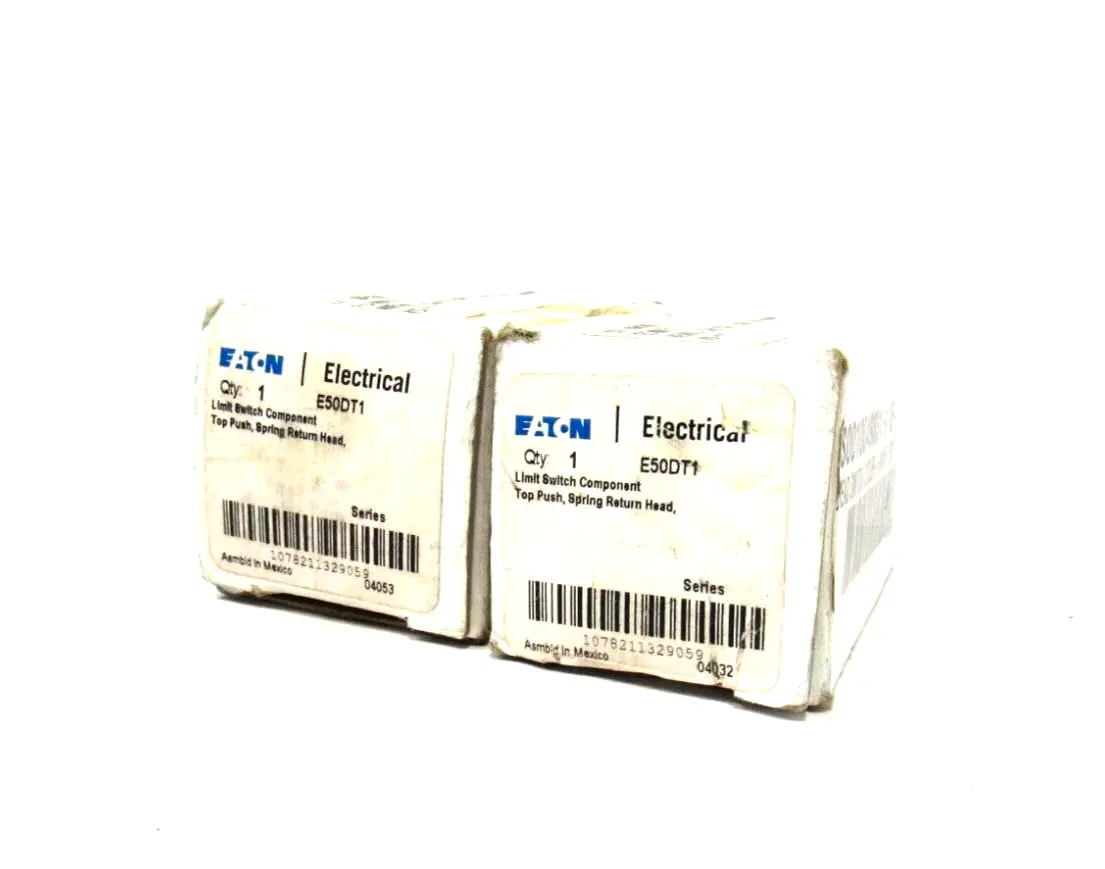 LOT OF 2 NEW EATON E50DT1 LIMIT SWITCH HEAD