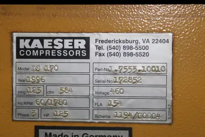 USED KAISER DS 170