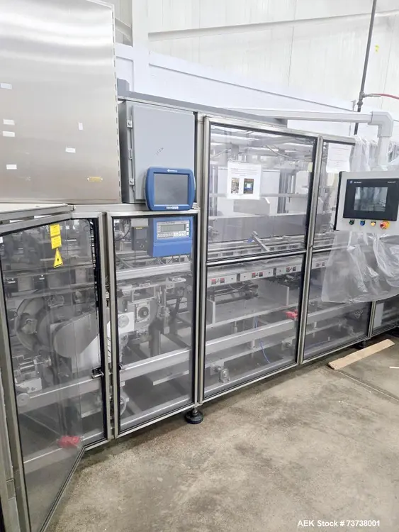 Used TISHMA TI-400 Cartoners Vertical - Automatic Fill Volumetric - Scale - Product Illinois US | Aaron Equipment #1566111