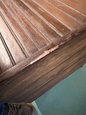 (1) cedar chest, 49.5" x 24" deep x 24" tall.