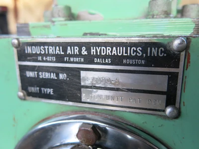 Industrial Air & Hydraulics 5 Ton C-Frame Hydraulic Press