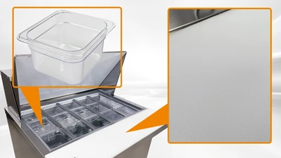 171-0213 36" Self Contained Sandwich Prep Table Cooler