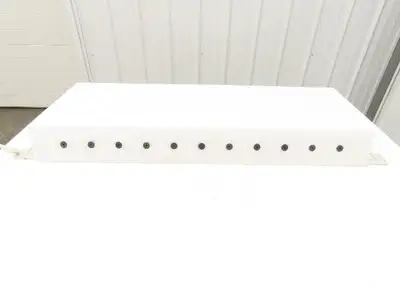 Hytrol BPC/HSS 37" Belt Conveyor Inline Transition Slide Rail Grey 42"OAL